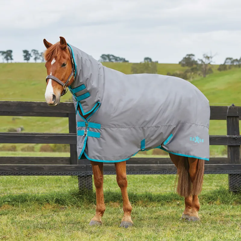 2020 Saxon 600D 300g Combo Neck Turnout Rug